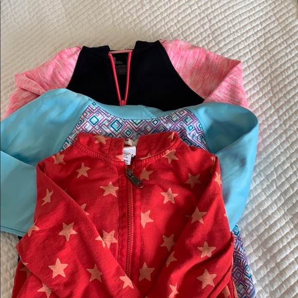 Danskin Now Other - Bundle of 3 girls hooded sweatshirts, 6/6x